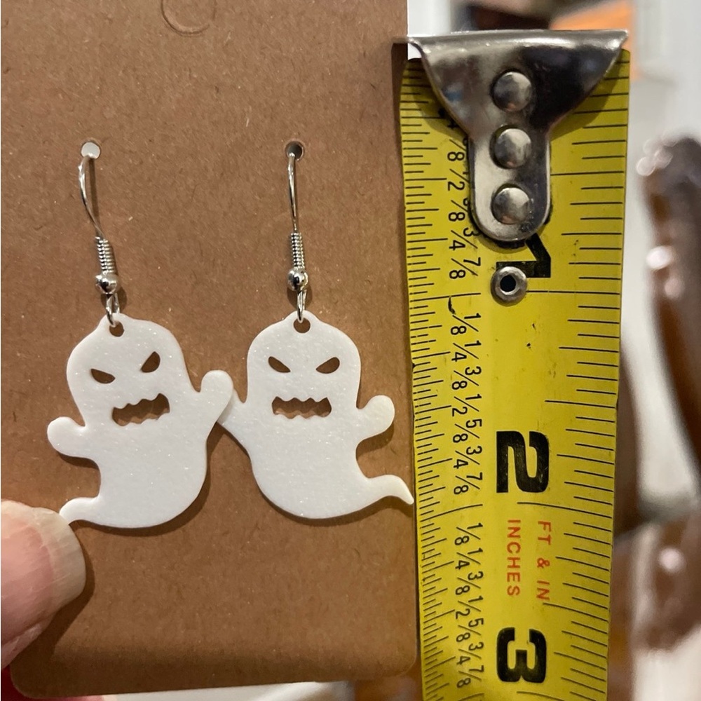 Ghost earrings - Picture 3 of 6